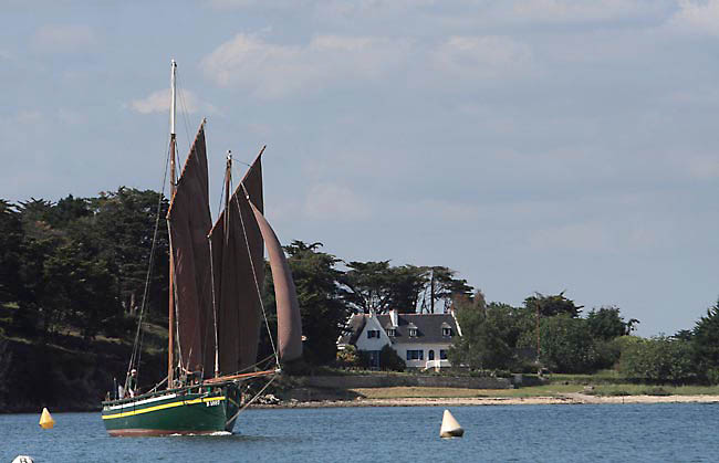 belle de vilaine face à Govihen, semaine du golfe 2009.
